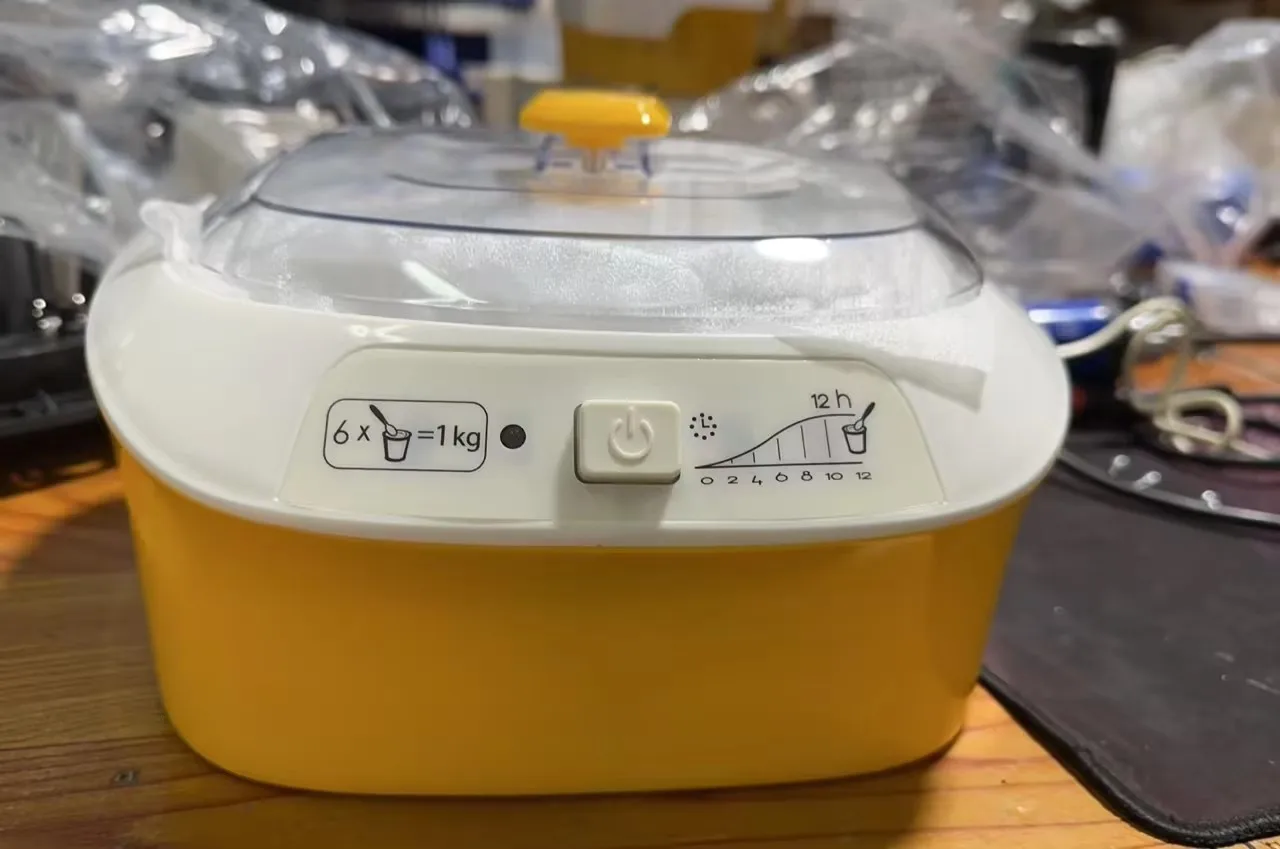 Homemade Food Grade 1.2L Electric Automatic Yogurt Maker Fruit Milk Greek 6 Glass Jar Yogurt Maker