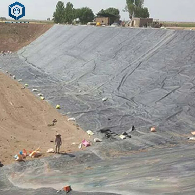 1mm Waterproofing Geomembrane Fish Pond Liners Hard Plastic for Aquaculture