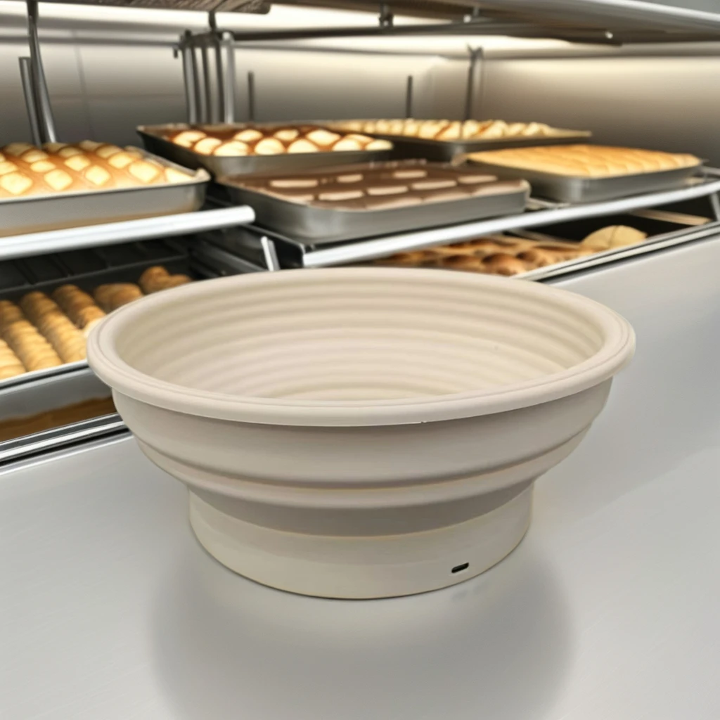 Brand New Heated Silicone Bowl for Proofing and Fermentation Folding Dough Proofing Basket for Baking Pastry in Restaurants