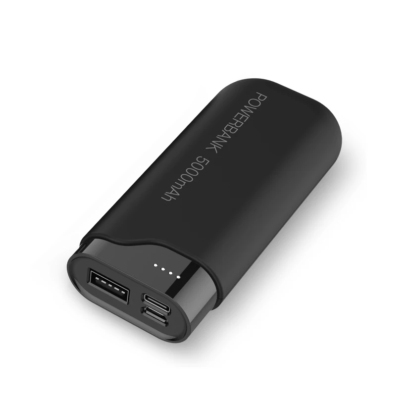 MI pocket Wholesale OEM gift 18650 rechargeable battery USB mobile charger 4000 mah power bank for mobile phones