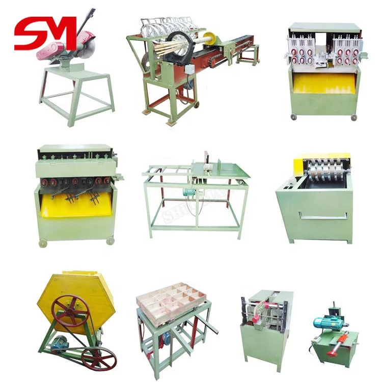 Высокоэффективная машина для производства зубочисток с разделением древесины