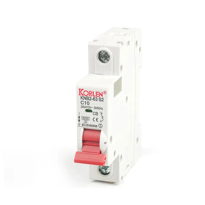 High Quality China 6kA MCB Miniature Circuit Breaker Air Switch with CE, CB