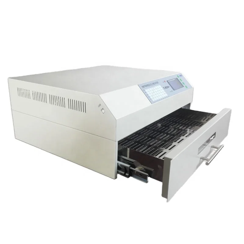Puhui smt reflow oven T962A+ reflow  soldering oven  lead-free  BGA desktop infrared ic heater for pcb solder