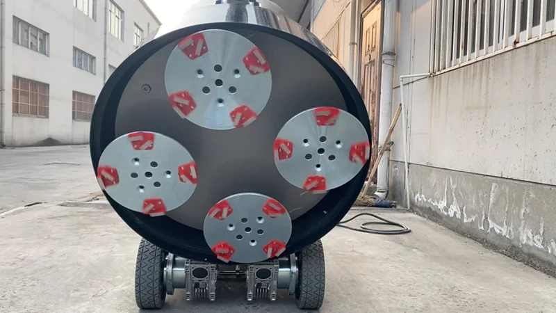 ASL RT9 Ride on Concrete Grinder and Vacuum / Concrete Grinder Machines / Concrete Floor Grinding Machine