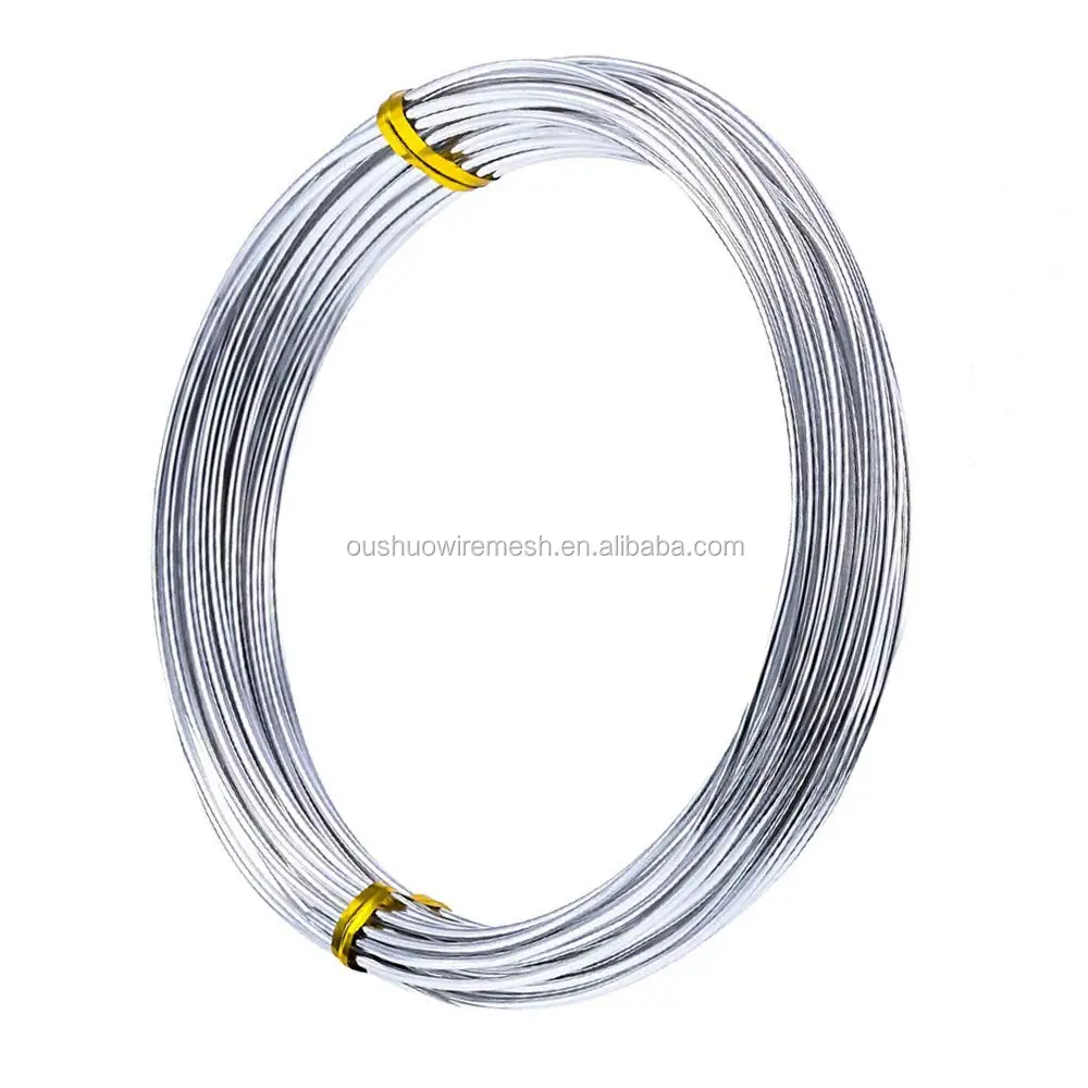Various colors aluminum craft beading wire for necklace making