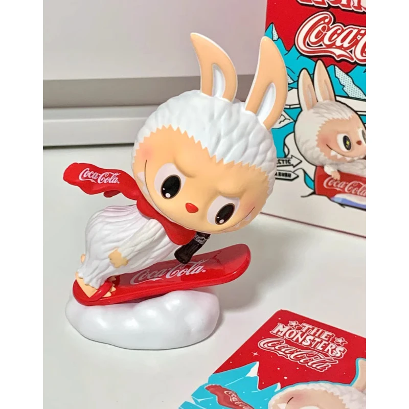 Popular kid toys 100% POP MARTS THE MONSTERS LABUBU Action Figure Anime Kawaii POP-MART Mystery Blind Box