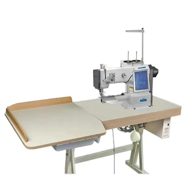 ZY337D  Computer Controlled Lock Stitch Sleeve Flap Setting Machine for suit coat