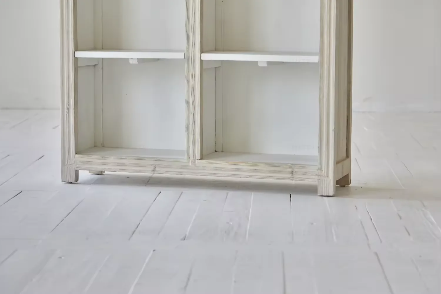 Mediterranean Style Wabi Sabi Recycled Pine Furniture Natural Wood Cabinets Display Cabinet for Living Room