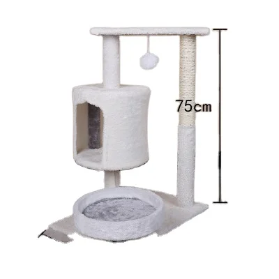 Оптовая продажа с фабрики, лучшая мебель для домашних животных, товары для дома, сизаль, Когтеточка, домик, экологически чистое кошачье дерево, горячая Распродажа продуктов