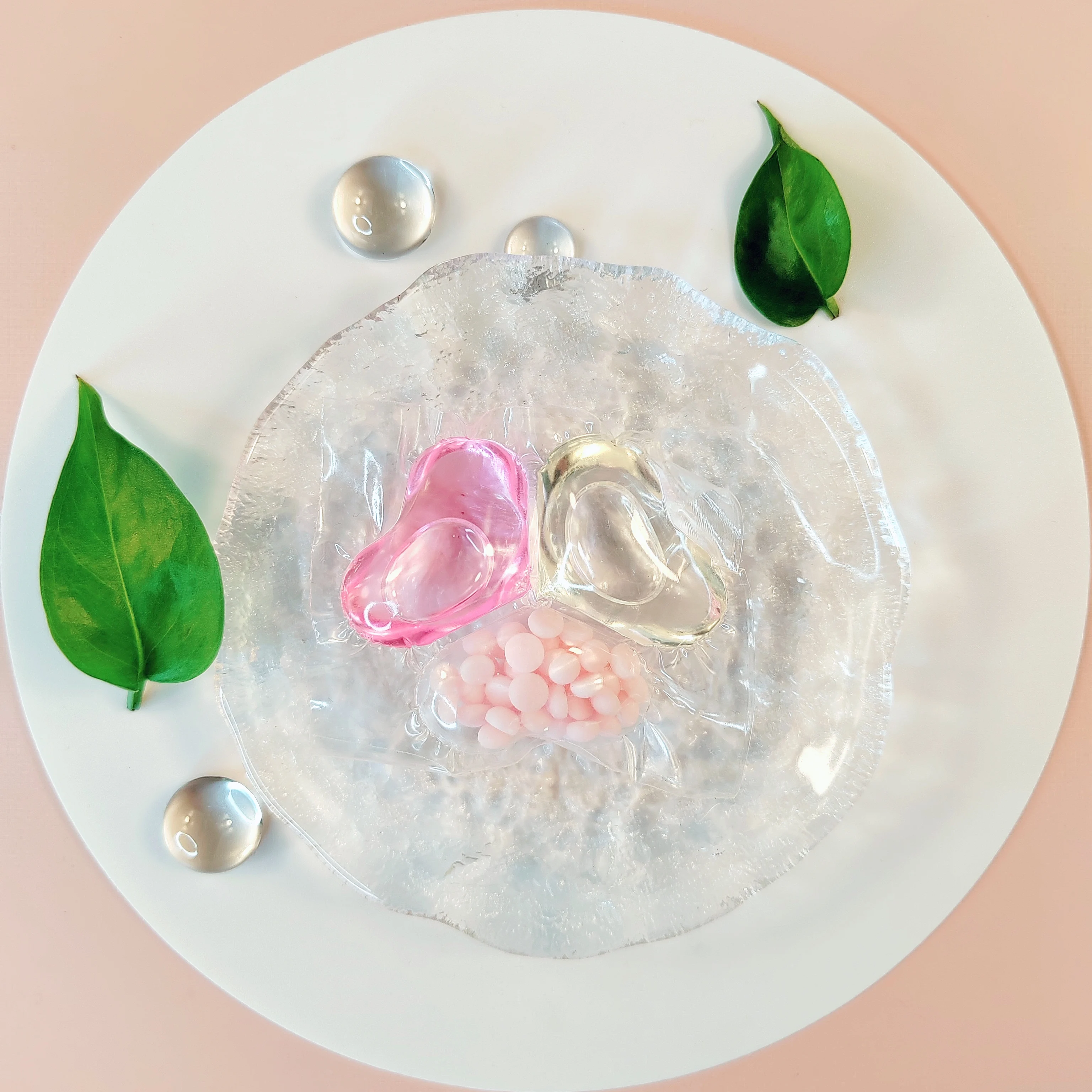 Wholesale Guangzhou Chinese 3-in-1 Laundry Pod New Design Washing Capsule Detergent Pod Gel Bead for Clothes