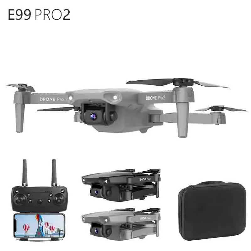 
E99 Mini 20mins long flying distance dron Gps Wifi Fpv 1080p Camera drone Helicopter Brushless Selfie Foldable Rc Toy Drone 