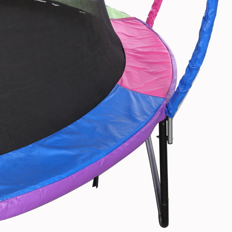 Zoshine 10FT Pumpkin Family Outdoor Trampoline Windproof PVC Material Fiberglass Poles Best Selling Unisex Indoor Trampoline