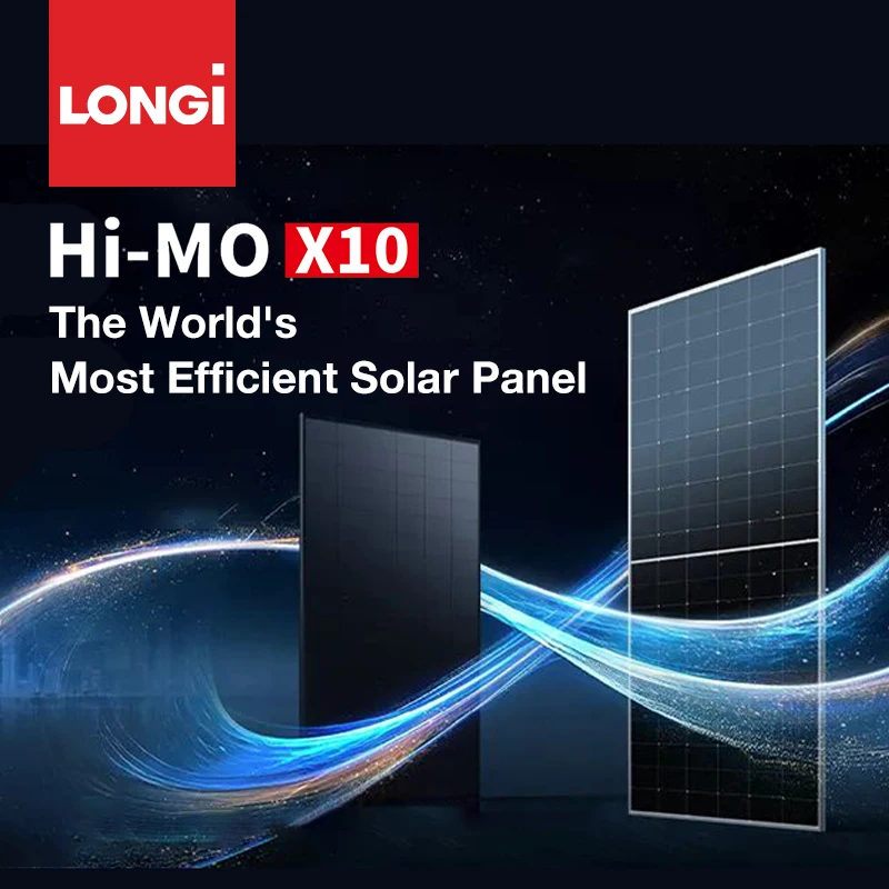 Longi solar Hi-MO 10 Высокоэффективная 2 0 панель солнечных батарей HPBC 650 Вт 645 640 635 солнечные модули