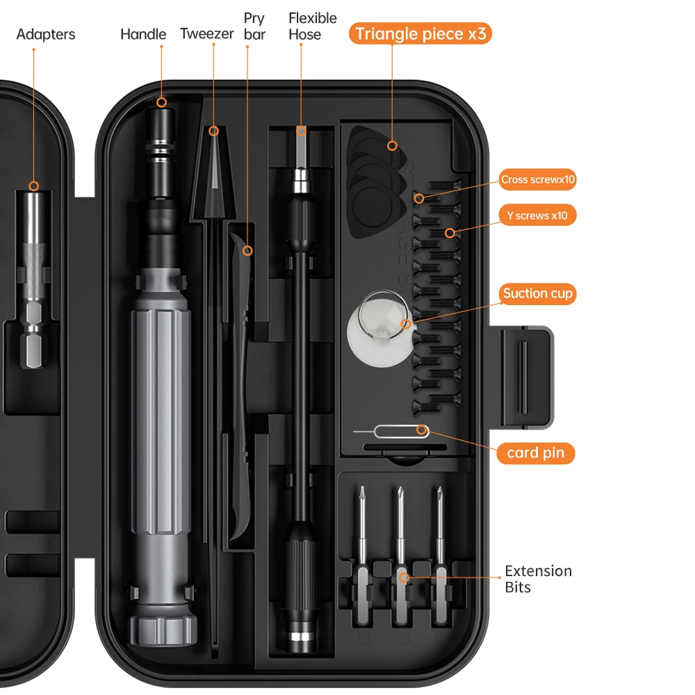 Kingsdun 150 In 1 High Quality Magnetic Screwdriver Tool Set Electronics Repair Screwdriver Kit Tools