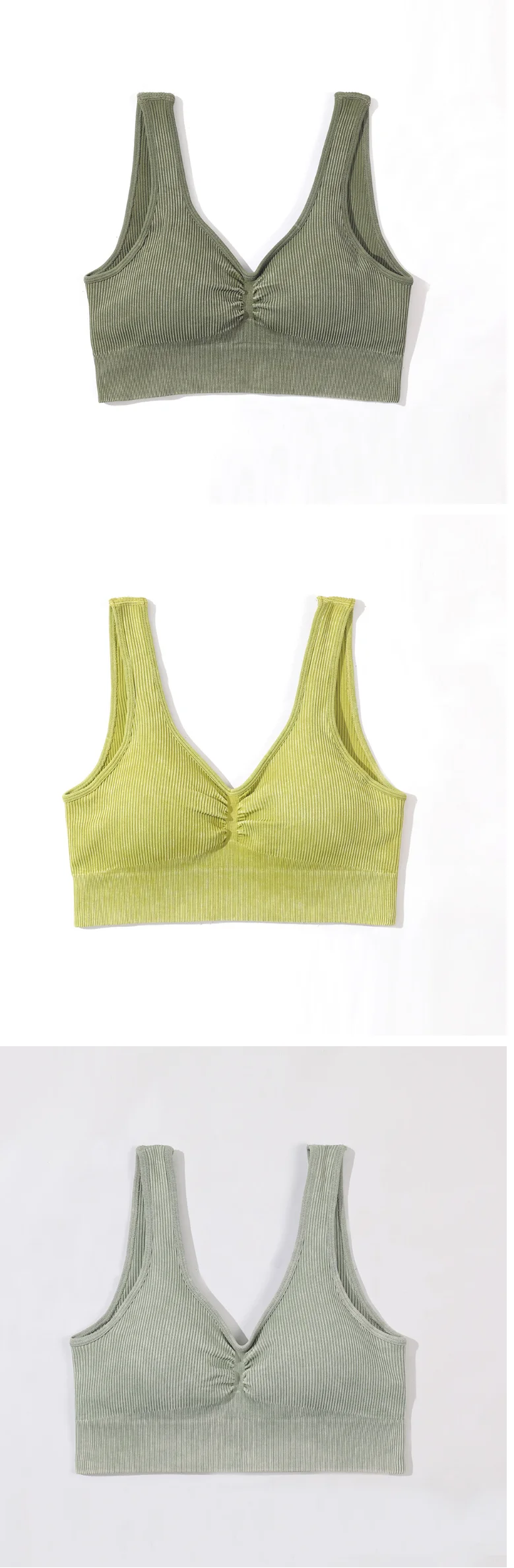 2022 Hot Selling Ribbed Seamless Long Sleeve Yoga Top Leggings Set Workout Running Sport Wear 6Pcs Set