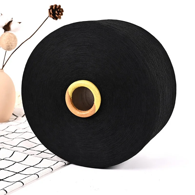 Stock Lot Quality OE Cotton Spun TC Recycled Knitting Yarn cotton yarn for Socks Jeans