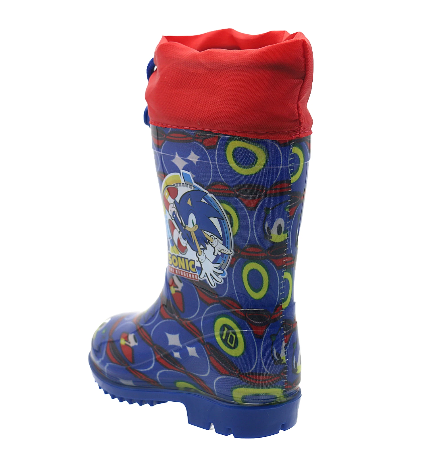 Stylish custom your own design nylon collar kids decorative durable pvc rain boots wholesales online