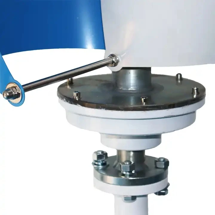 Vertical Axis Wind Power Generator 12V/24V 300W 500W Helical Wind Turbine Low Noise Alternative Energy Generator