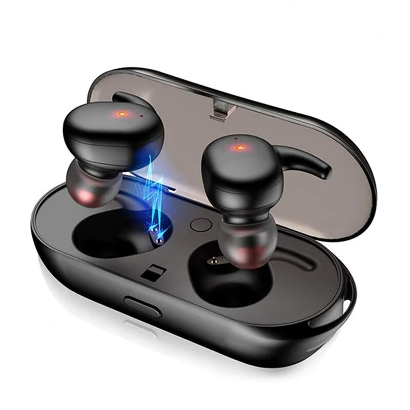Беспроводные наушники Y30 TWS BT 5,0, стерео гарнитура Mini In-Ear для iOS Android Y30 с зарядным чехлом