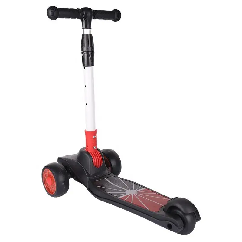 Adjustable And Folding Colorful Painting High Quality New Plastic Cheap Kids Scooter Child Kick Three Wheel Scooter For Kids