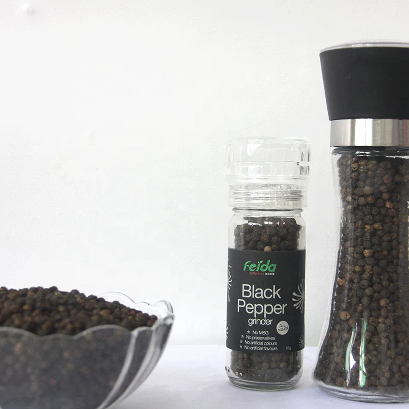 High quality black pepper seasoning steak barbecue essential grinding bottle