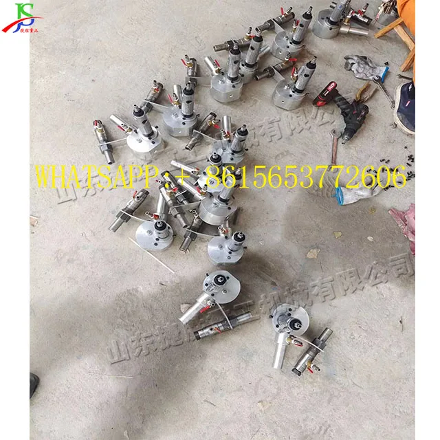 GRC Fiberglass Garden Sculpture Mortar Spraying Machine 90 Screw Spray Machine Stator Rotor