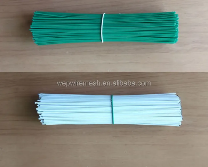 22 Gauge PVC Coated Straight Wire Artificial Flower Making Floral Stem Wire