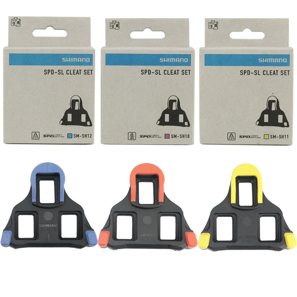 Велосипедные клипсы Shiman0 SH10 SH11 SH12 SPD SL клипсы для дорожного велосипеда 0/2/6 градусов велосипедная обувь клипсы велосипедные аксессуары