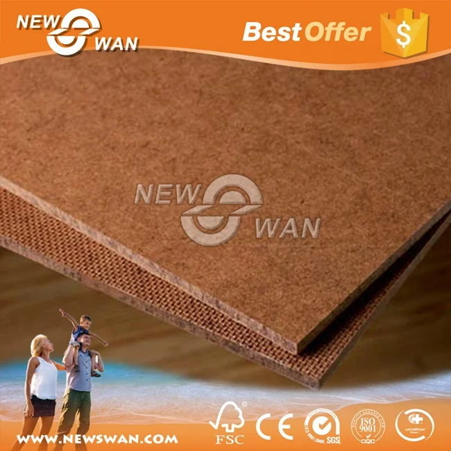 
3mm 6mm HDF / Hardboard Manufacturer 