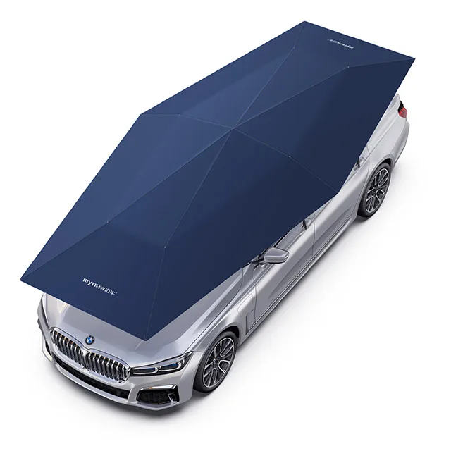 4.2m 4.8m 5.2m over size portable fold style car use sunshade umbrella tent for car parking camping
