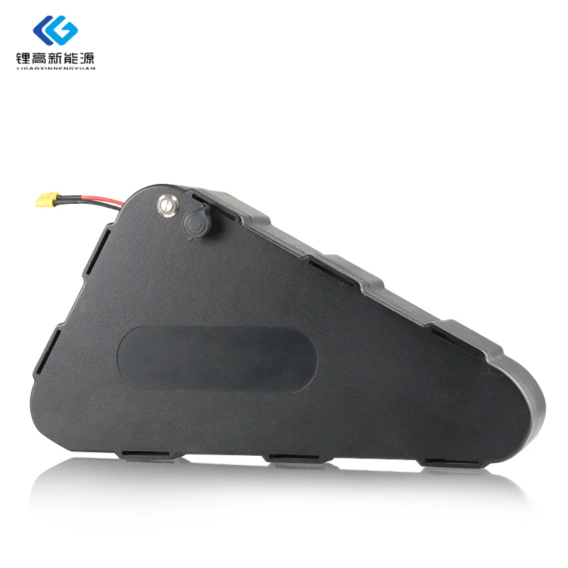 New Version Triangle Waterproof 48v 20ah Lithium Ion Battery for Electric Bikes