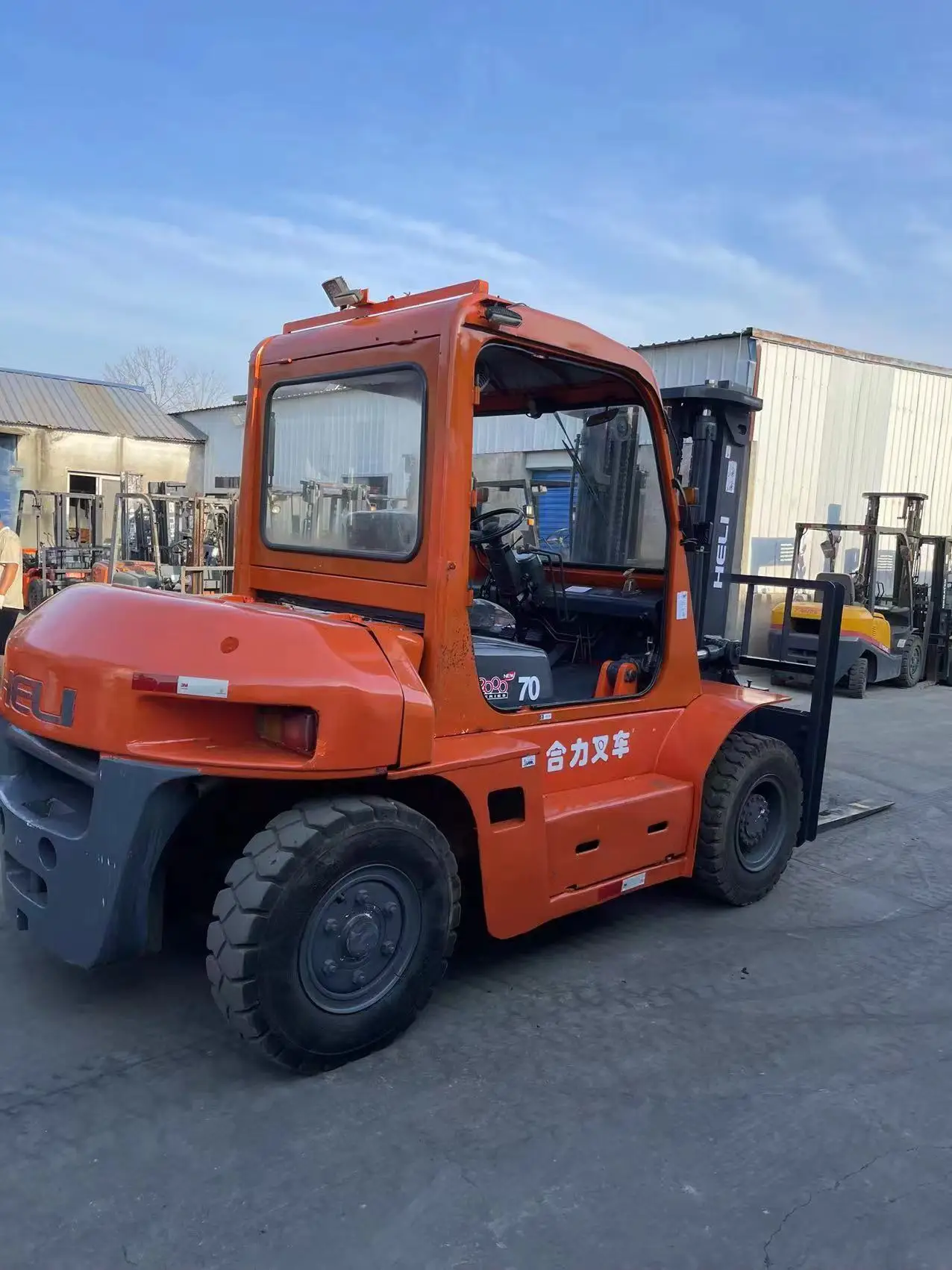 EPA New HELI Forklift Gasoline diesel LPG Propane new forklift Trucks 7Ton 2Ton 3Ton 5Ton 10Ton FORK LIFTS For Sale