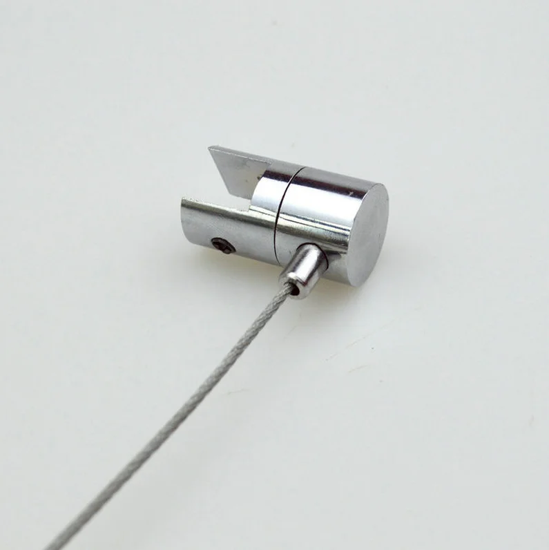 GH A301 Double Clamp Suspension Double sides Hanging Cable Fittings Top Edge Side Clamp for Suspension Display Systems