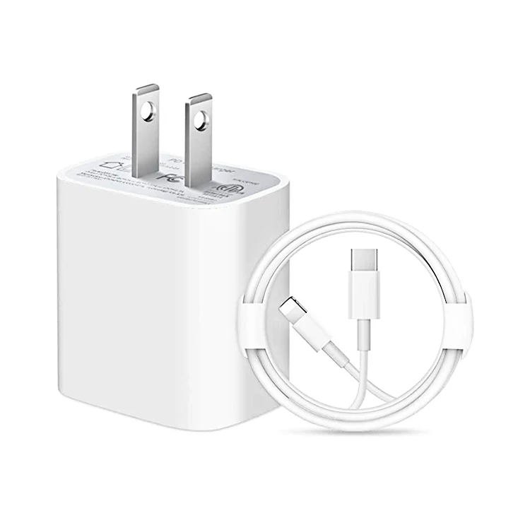  Прочный белый блок питания для быстрой зарядки 20 Вт PD 3 0 USB C Быстрая доставка адаптер настенный зарядного устройства iPhone 12 Mini Pro Max