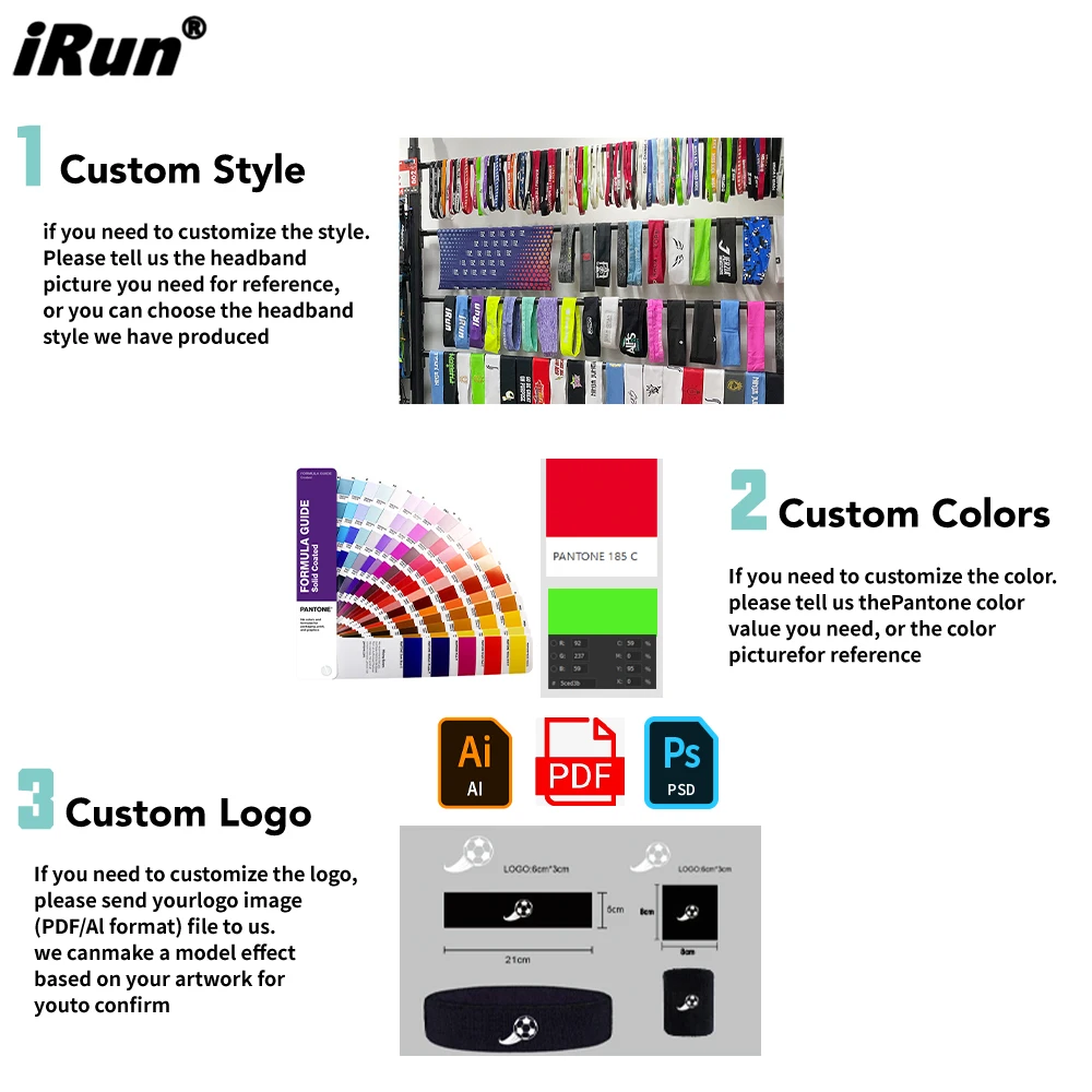 iRun Absorbent Tennis Wrist Bands Breathable Wrist Brace Support Sweat Band for Football Basketball Running