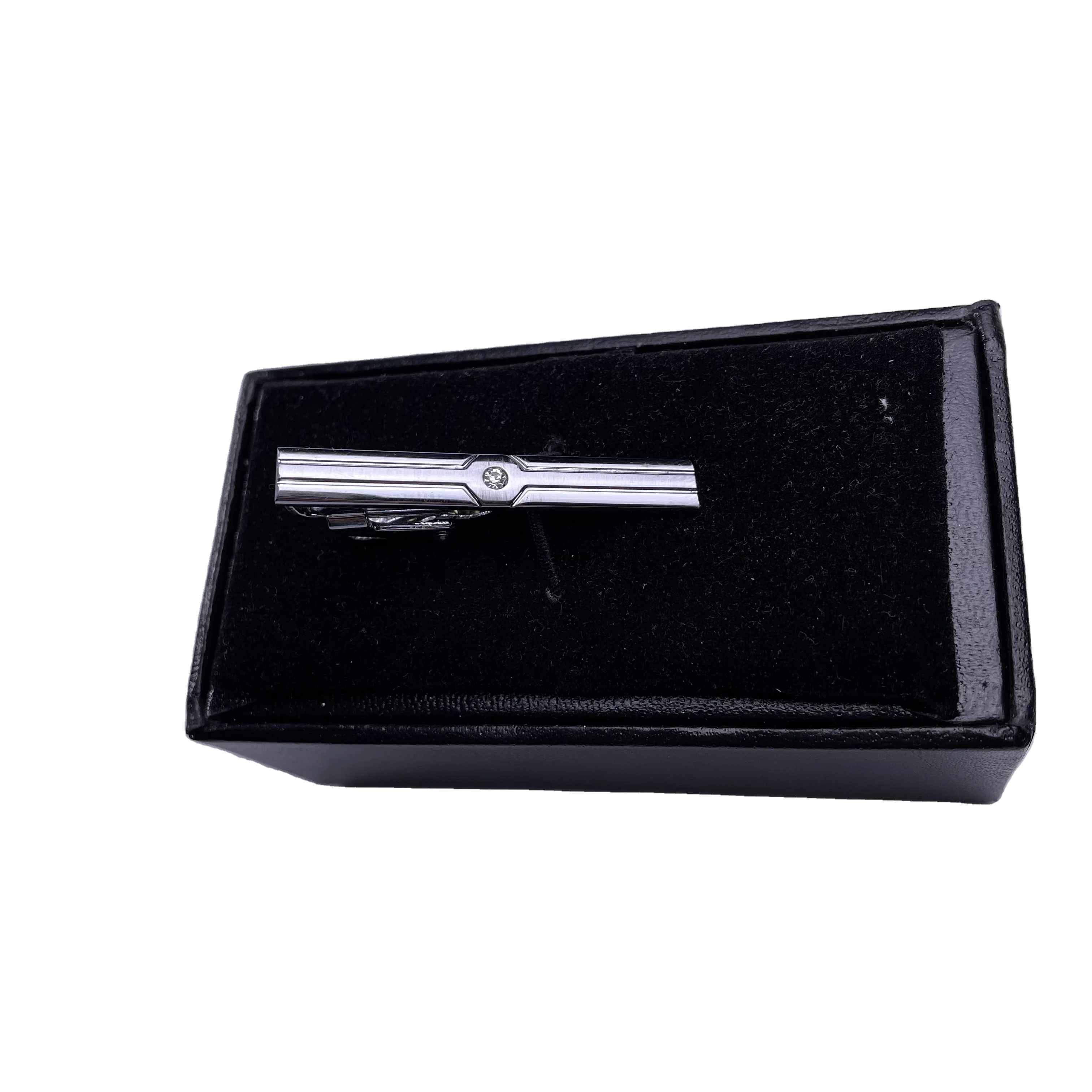 High-end deluxe 4CM tie clip is suitable for weddings and various scenarios