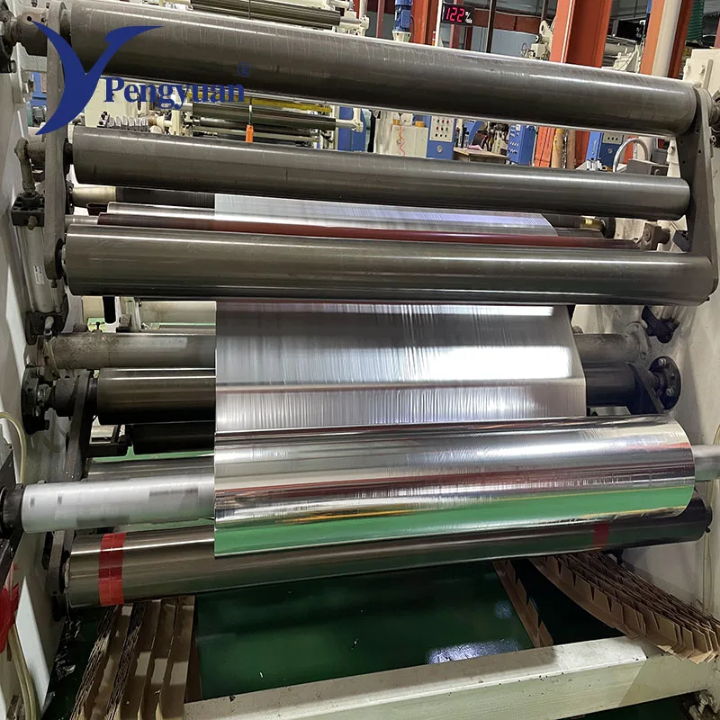 Золотой ПП ПЭ покрытый алюминий Металлизированный ПЭТ пленка ламинированный лист для строительства