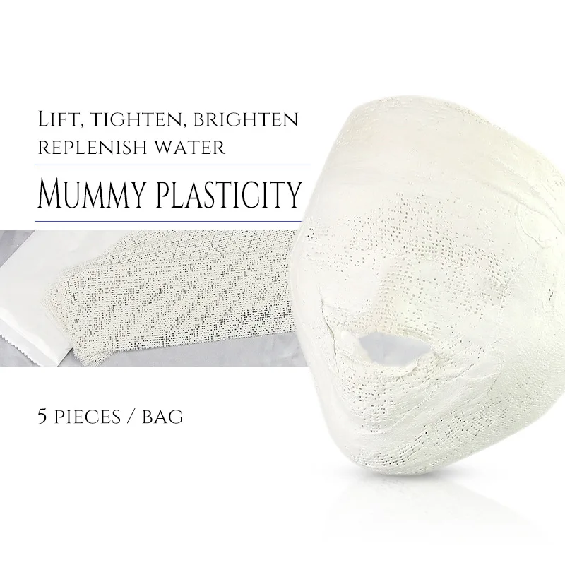Skin Care Beauty SPA Gypsum Plaster Mask For 3D V Shape Lifting Slim Face Anti-wrinkle Moisturizing Mask Mummy Mask