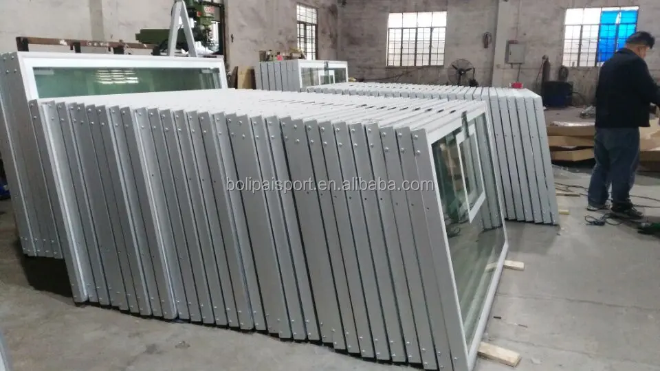 Standard Tempered Glass Basketball Board FIBA Basketball Pole And Backboard For Competition