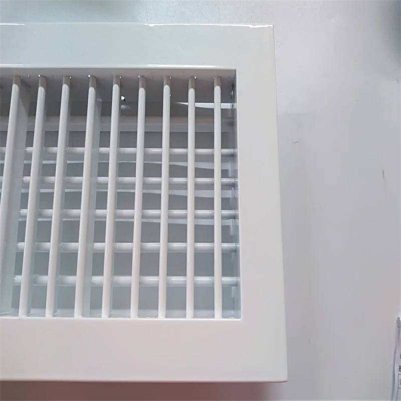 Вентиляционная решетка VENTECH алюминиевая потолочная с двойным отклонением