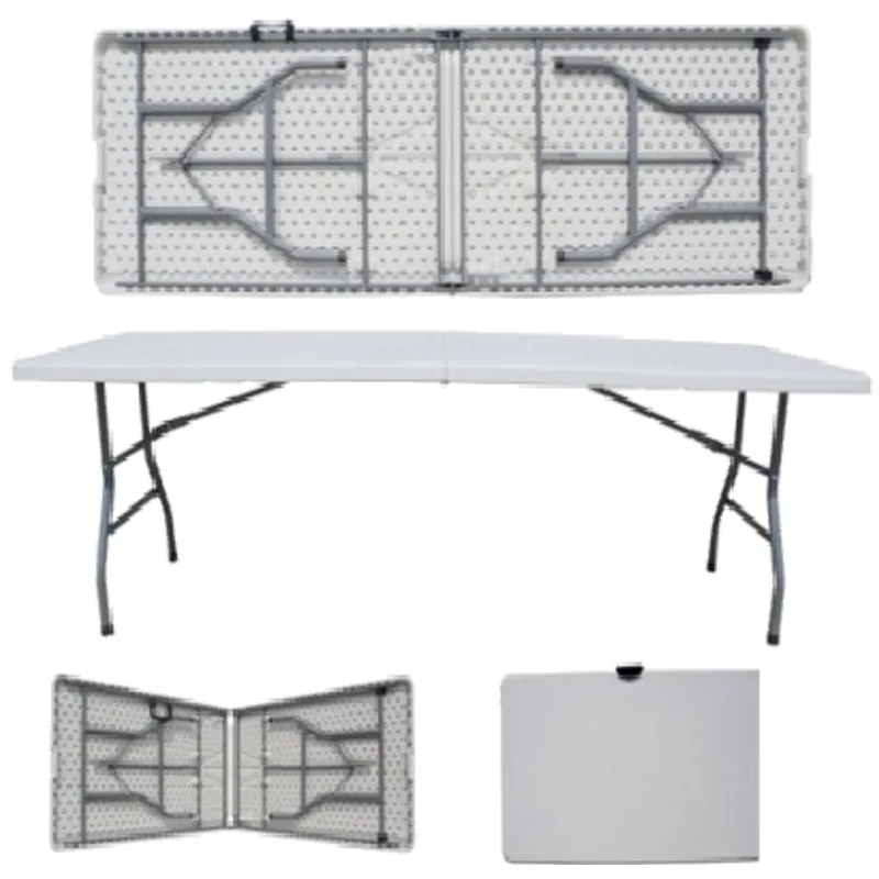 Portable Training Meeting Wedding Folding Stall Outdoor Table and Chairs