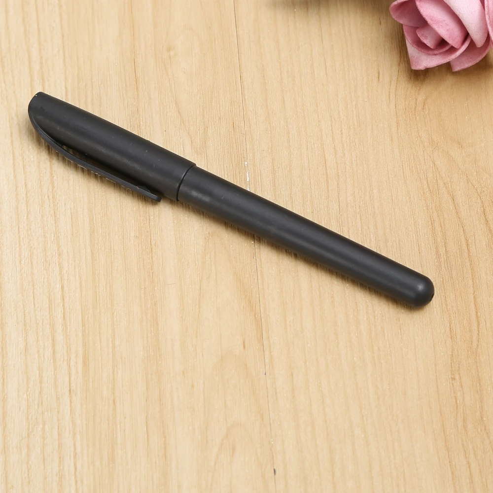 Black Rubber Soft Plastic Promotional Gel Ink Pen Promotional Custom Logo Plastic Signature Gel Pen With Rubber