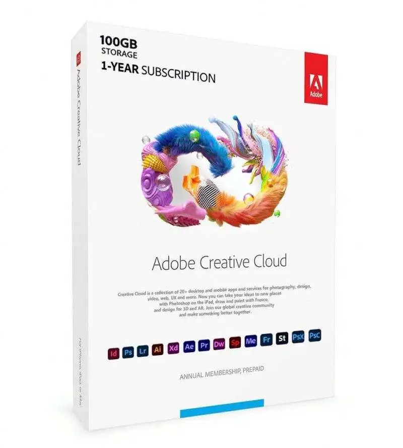 24/7 Online 2023 Adob Creative Cloud 1 Year Subscription Genuine Origin License Key Cc All Apps
