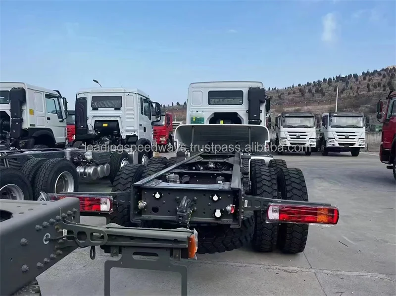 Новый 371hp Sinotruk 6x4 тяжелый Howo 6x6 грузовой Самосвал шасси