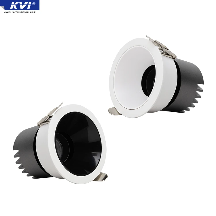 Good Price Adjustable Beam Angle Deep Anti Glare Design Aluminum COB Chip LED Down Lamp