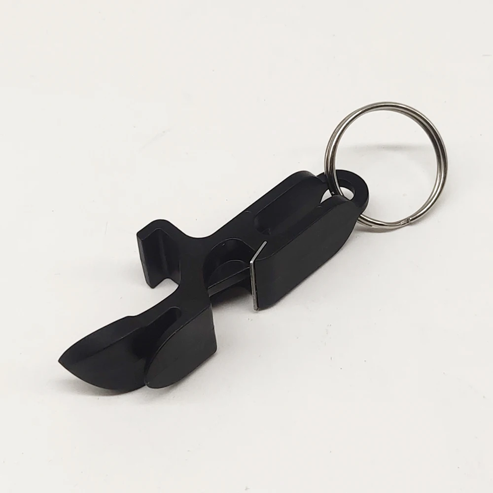 Factory Hot Sale Strong Plastic Bottle Opener 4 in 1 Multi Functions Keychain Shotgun Tool