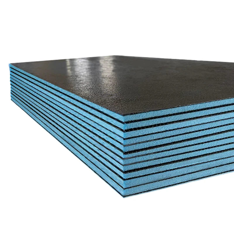 XPS tile backer board Granite Shower Base Xps Composite Wall Thermal Insulation Floor Panel Styrofoam Block Membrane Sheet