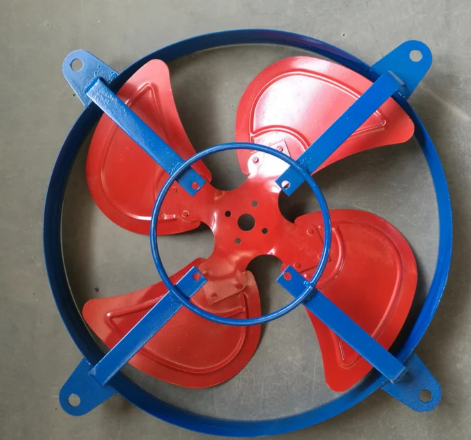 OEM Customizable 4-5 Blades Air Cooler Fan 86mm-1200mm Industrial Aluminum Parts Sheet Metal Fabrication