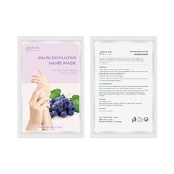Пользовательский ярлык форма перчаток в Корейском стиле увлажняющий питательный крем винограда ОТШЕЛУШИВАЮЩИЙ ПИЛИНГ-пилинг маска с экстрактом алоэ вера
