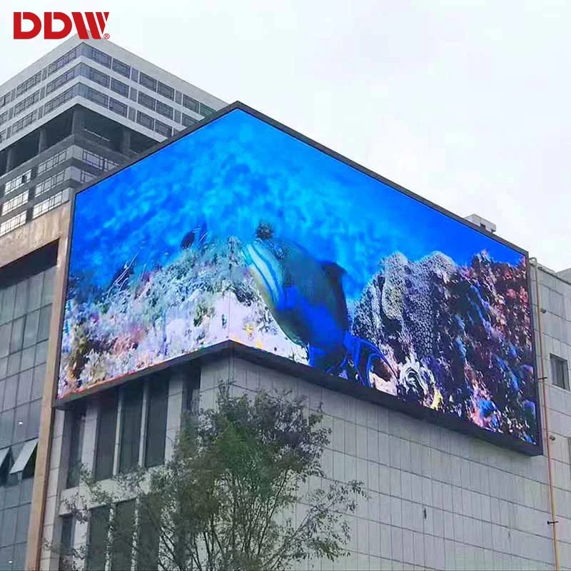 P5 P6 P8 P10 Outdoor Waterproof Ultra Thin Light Fixed Pantalla LED Exterior All Aluminum Panel Big AD Display Screen
